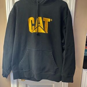 Caterpillar dark blue with Gold Logo
